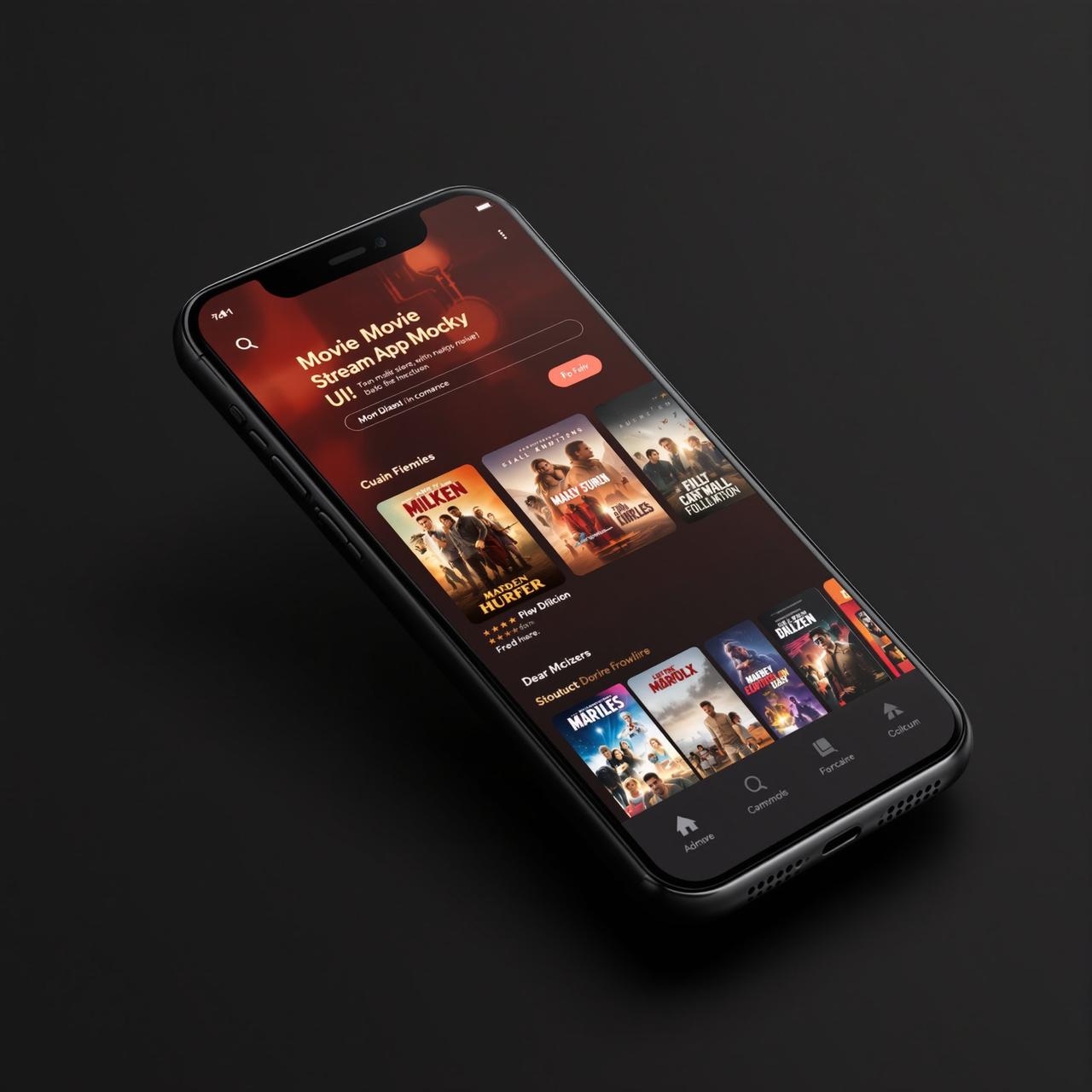 秘密影院移动端APP - 随时随地观看热门影视剧集 秘密影院APP界面展示